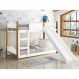 Mine Beliche Infantil Arthur Branco com Escorregador