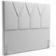 Cabeceira Cama Box Casal King 195 cm Aurora W01 Linho Cinza - Lyam Decor