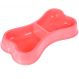 Comedouro Osso Duplo 24x13x3,5cm 150ml Rosa