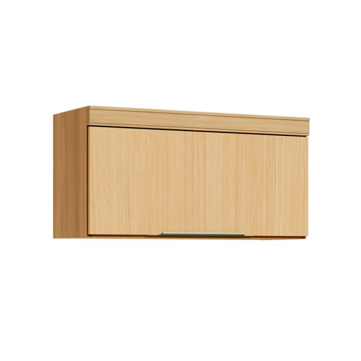 Armário Aéreo Marquesa 100% MDF 1 Porta Nature 80 cm