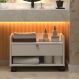 Gabinete Banheiro Safira Off White