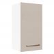 Armário de Cozinha Aéreo 35 cm 1 Porta Branco/Crema Agata Madesa