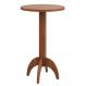 Mesa Decorativa Bistrô Dionísio 65X65 Redondo Imbuia G42 - Gran Belo
