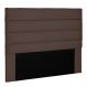 Cabeceira Estofada Cama Box Casal Queen Size La Italian 160cm Suede Café - Desk Design