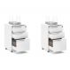 Conjunto com 2 Gaveteiros Maia II 6 GV Branco