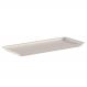 Tampa para Cesto Flow 3L Bege 27x12x1,3cm Caixa Organizadora