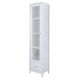 Cristaleira 1 Porta Vidro 1 Gaveta 180x43 cm E962 Branco Dtall