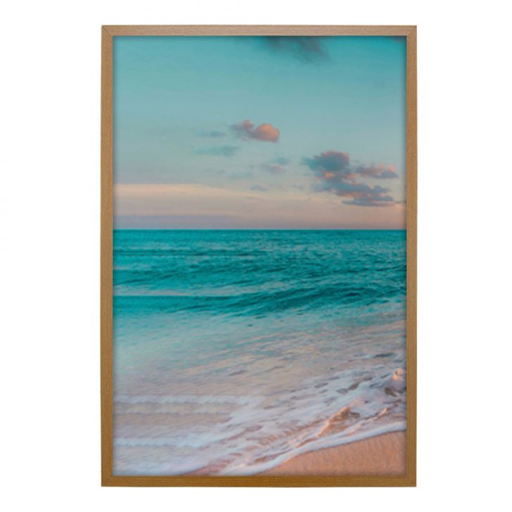 Quadro Natural Entardecer I sem Vidro Colorido 40x60 cm