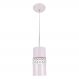 Lustre Pendente 9861 1 Lâmpada Soquete E27 Rosa