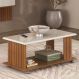 Mesa de Centro Artely Mila Cinamomo/Off White