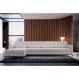 Image of Sofá 4 Lugares Living com Chaise Esquerdo Pés e Base em Madeira Linho Cotton Cru MO173UP78SQNMOB