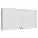 Armário Aéreo 120 cm 2 Portas Branco Vik Madesa