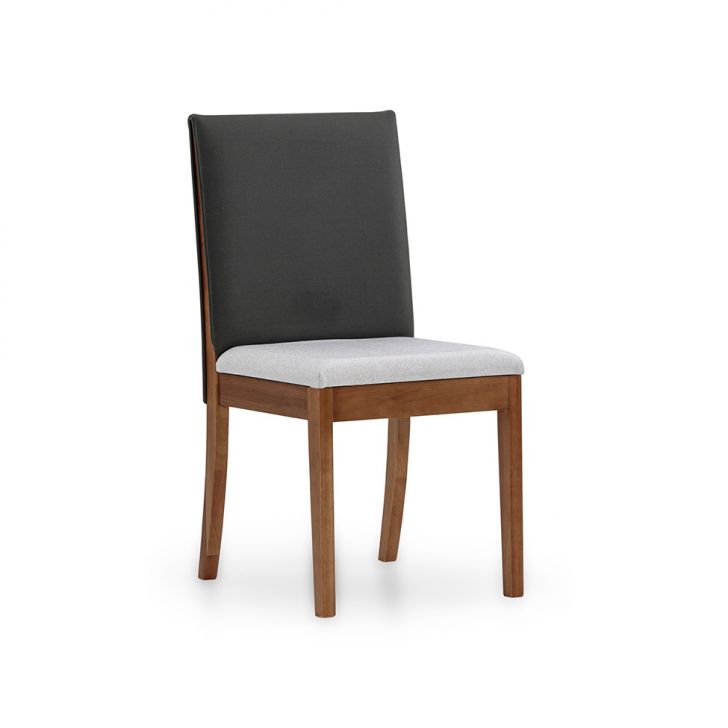 Cadeira Arizona Linho Cru e Chumbo Esverdeado