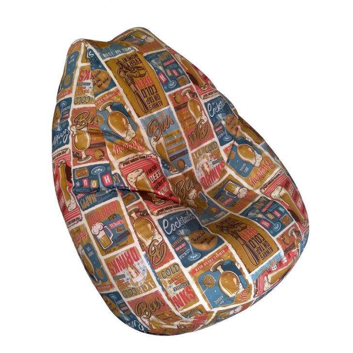 Puff Fofão Happy Hour Colorido