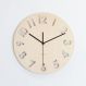 Relogio de Parede 30x30cm MDF Cru - Carisma