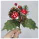 8 Ramos Cogumelos Decoração De Natal Artificial 17cm