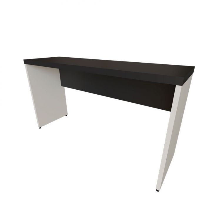 Mesa Para Notebook Natus Branca E Preta 120 Cm