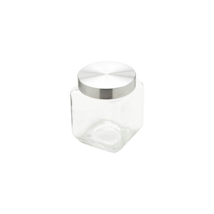Porta Mantimento Ollam Prateado 1,2 L