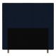 Cabeceira Cama Box Casal King Size Leiria 195cm Veludo Azul Marinho - Desk Design