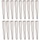 Kit 18 Pés de Metal 60 CM Hairpin Legs Mesa de Canto Aparador Bronze G41