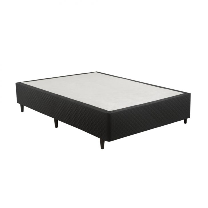 Base Para Cama Box Casal Idea (28x138x188) Preta