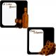 Conjunto de 2 Quadros Decorativos - Ambiente Cozinha - Vinho e Queijo - 40 x 40 cm
