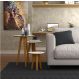 Conjunto 3 Mesas Laterais Pés Palito em Madeira 4305 Sala Off White/Freijo