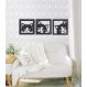 Quadros Decorativos Gatos 20x60