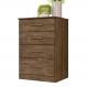 Cômoda MS913 4 Gavetas Castanho Wood - Moval