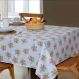 Toalha de Mesa Quadrada 4 Lugares Impermeável Porcelana
