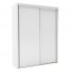 Image of Guarda-Roupa Solteiro Inovatto 2 Portas 3 Gavetas Branco BE308CL68TTNMOB