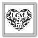 Quadro Decorativo - All You Need - 136qdrb