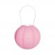 Lanterna Red Rosa com Pilha 20cm Decoração