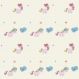 Papel de Parede Kids Unicórnios Coloridos