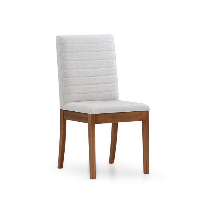 Cadeira Torres Linho Cru e Avelã