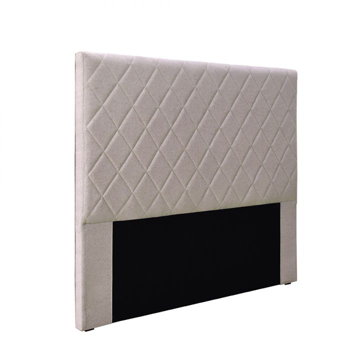 Cabeceira Queen Esmeralda Linho Areia