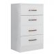Cômoda para Quarto 4 Gavetas Lisa MDP Branco
