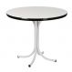 Mesa de Jantar Redonda Olivia Branca 90 cm