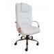 Cadeira Giratória Escritório Classic Presidente Branca Relax Base Cromada c/ Rodizio - 100% Nacional