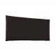 Cabeceira Painel Garden Para Cama Box Solteiro 90 cm Corino Marrom - D'Rossi