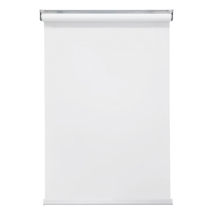 Persiana Rolo Blackout Pinpoint Branca - 1,90m x 1,30m