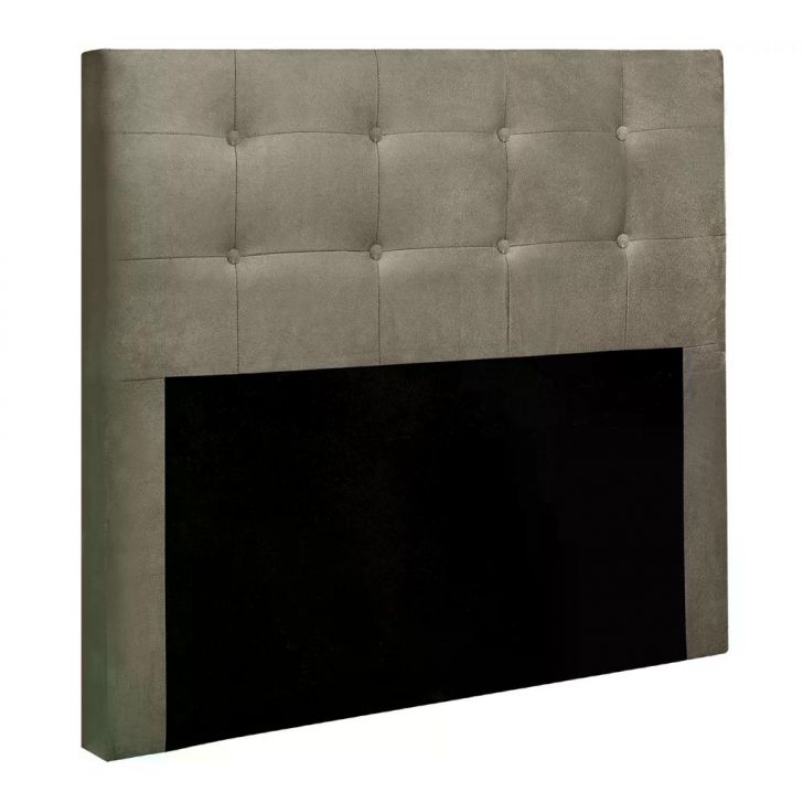 Cabeceira Casal Cama Box 140x129 Cm Helen Suede Bege SBL