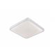 Plafon Led Fiann 34Cm Quadrado Branco Sobrepor - Hevvy