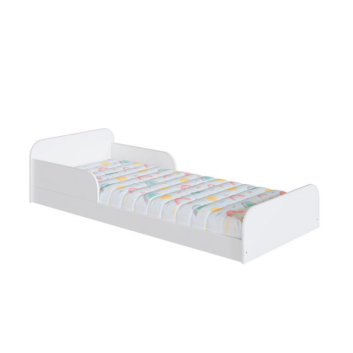 Cama Infantil Montessoriana Mavie Branca