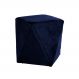 Puff Decorativo Sala de Estar Blois Veludo Azul Marinho G15 - Gran Belo
