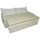 Pillow Top para Sofá Reclinável 10cm 1200g/m² 220x100cm Areia