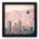 Quadro Decorativo - Las Vegas - 22cm x 22cm - 061qnmap