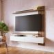 Painel para TV até 65 Polegadas Juriti 2 Portas Off White e Amêndoa