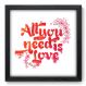 Quadro Decorativo - All You Need - 137qdrp