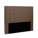 Cabeceira Verona Para Cama Box King 195 cm Suede Caramelo - D'Rossi
